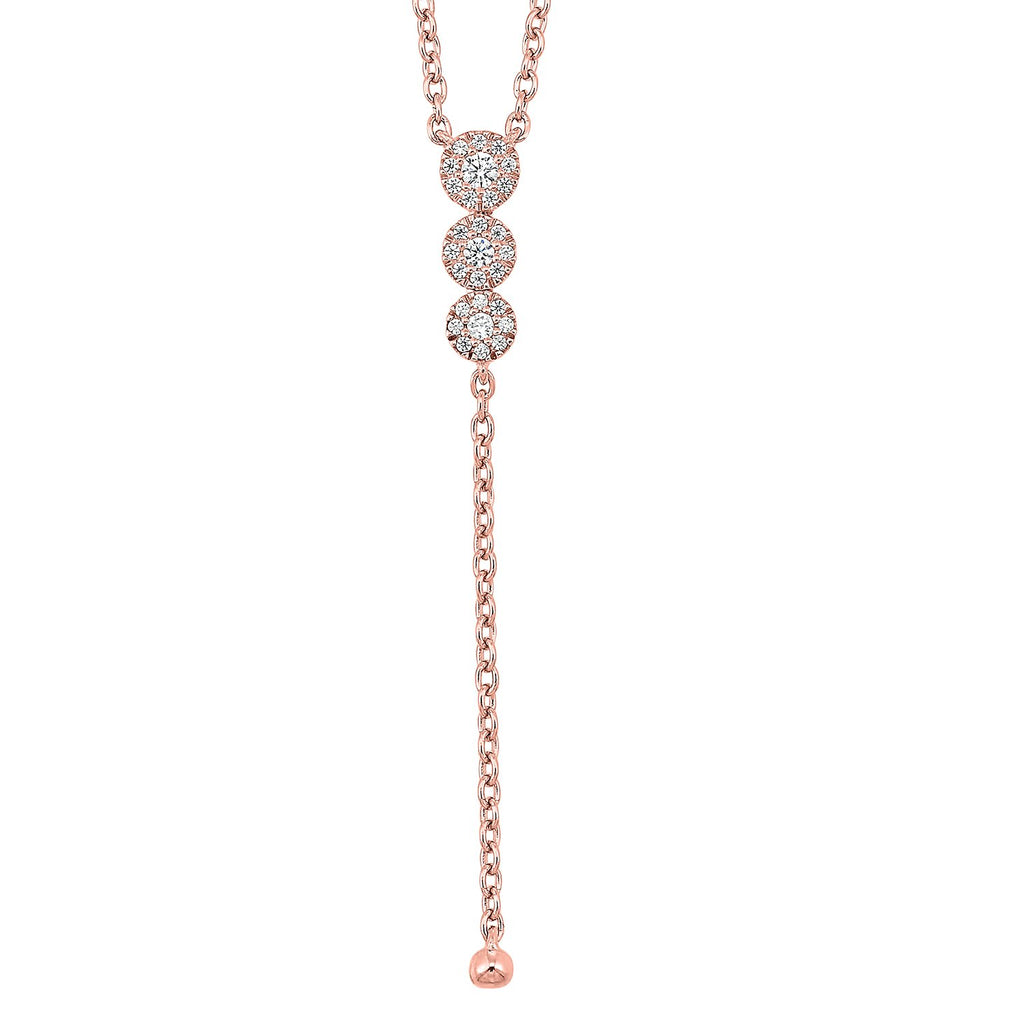 14K Diamond Necklace 1/10 ctw, Fernbaugh's Jewelers, NK10106-4PC