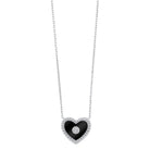 Silver Diamond Heart Pendant, Fernbaugh's, NK10172-SSWCCI