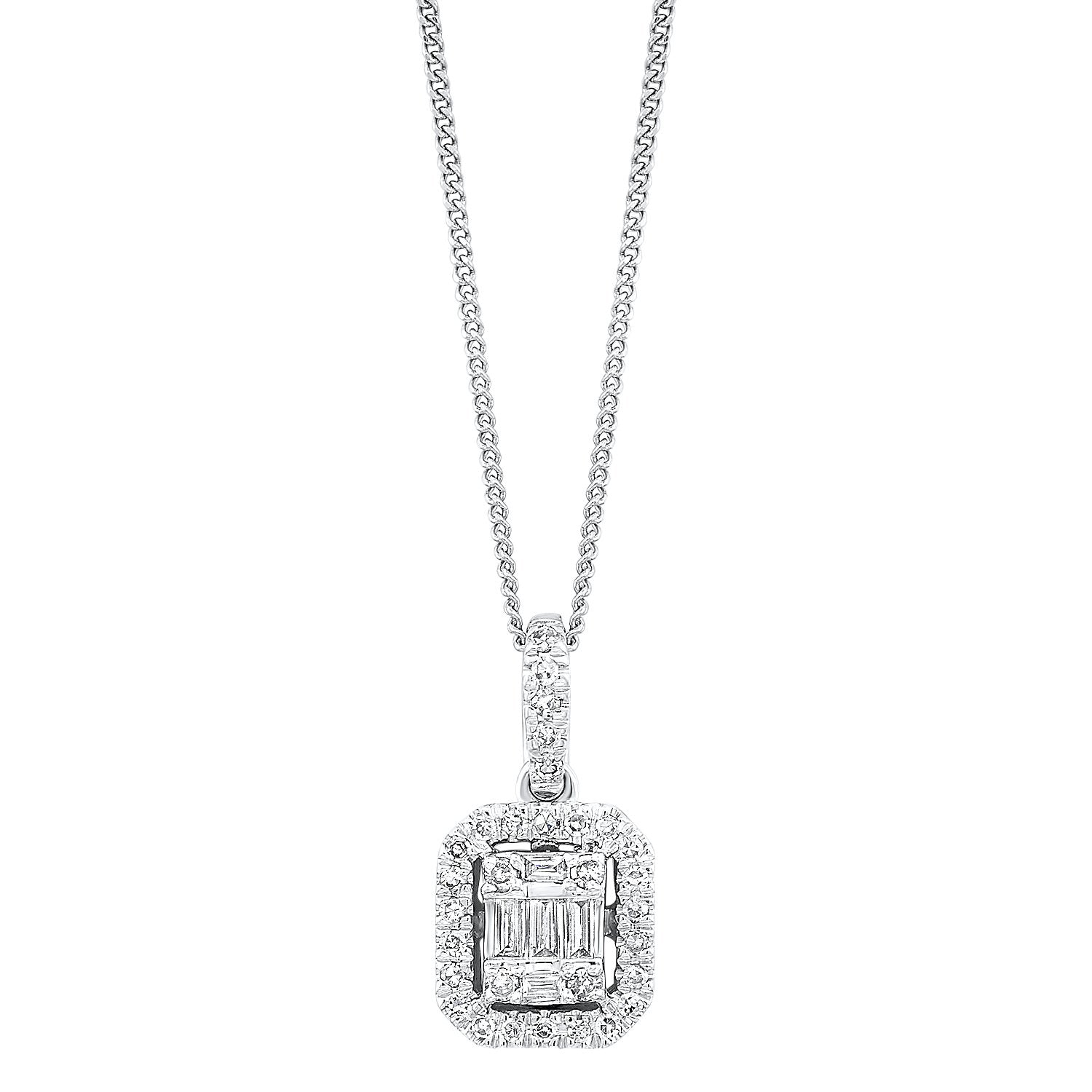 14K Diamond Pendant 1/7ctw, Fernbaugh's Jewelers, PD10215-4WC