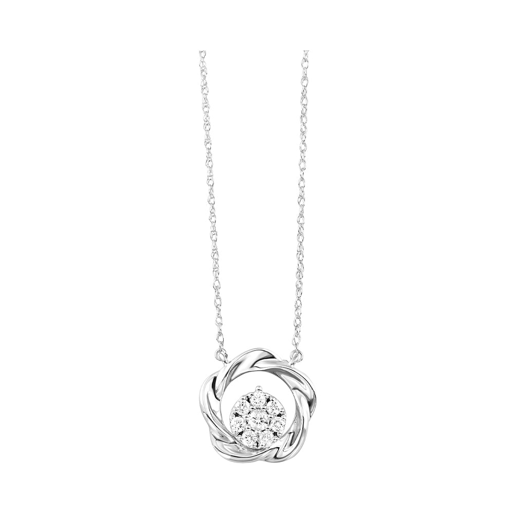 Hot diamonds eternal rose necklace Clearance