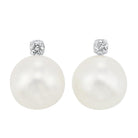 14kw cultured pearl earrings, rol1165sy