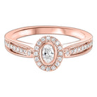 14K Diamond ring 1/3ctw, Fernbaugh's, RG10229-4PC