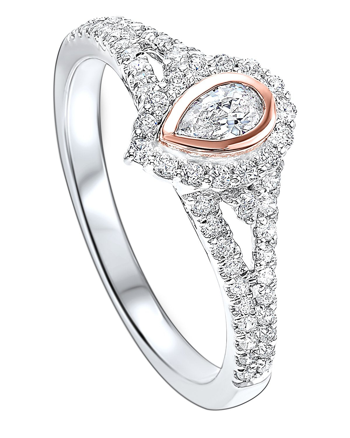 14K Diamond ring 1/2ctw, Fernbaugh's, RG10230-4WPC