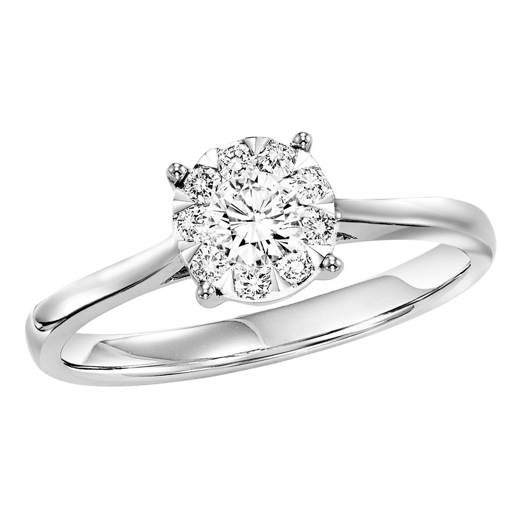 14K Diamond Ring 1/2ctw, Fernbaugh's, RG10290-4WB