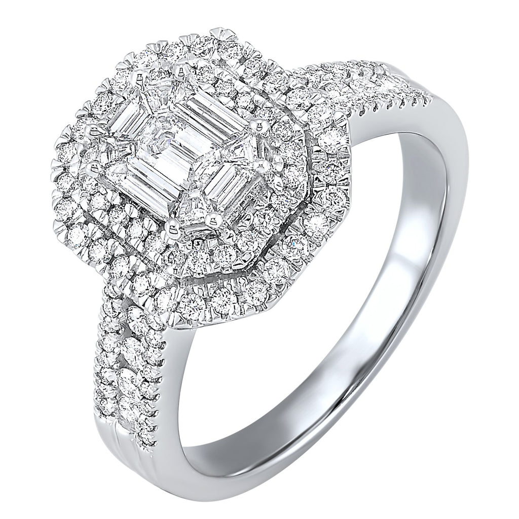 14K Diamond Ring 1ctw, Fernbaugh's, RG10599-4WB