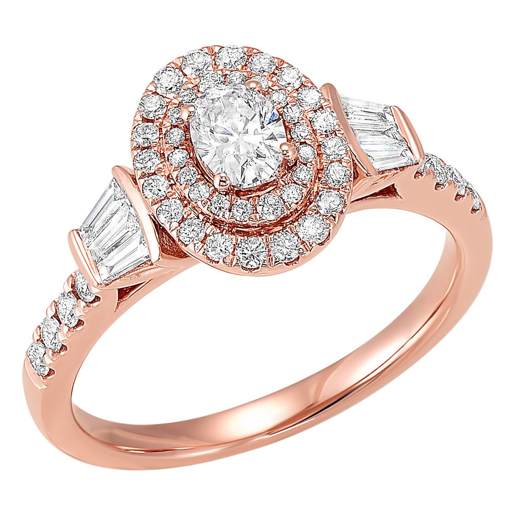 14K Diamond Ring 3/4ctw, Fernbaugh's, RG10615-4PB