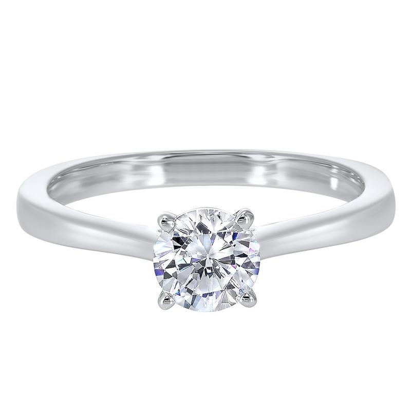 14kw solitaire prong diamond ring 7/10ct, pd10414-4wf